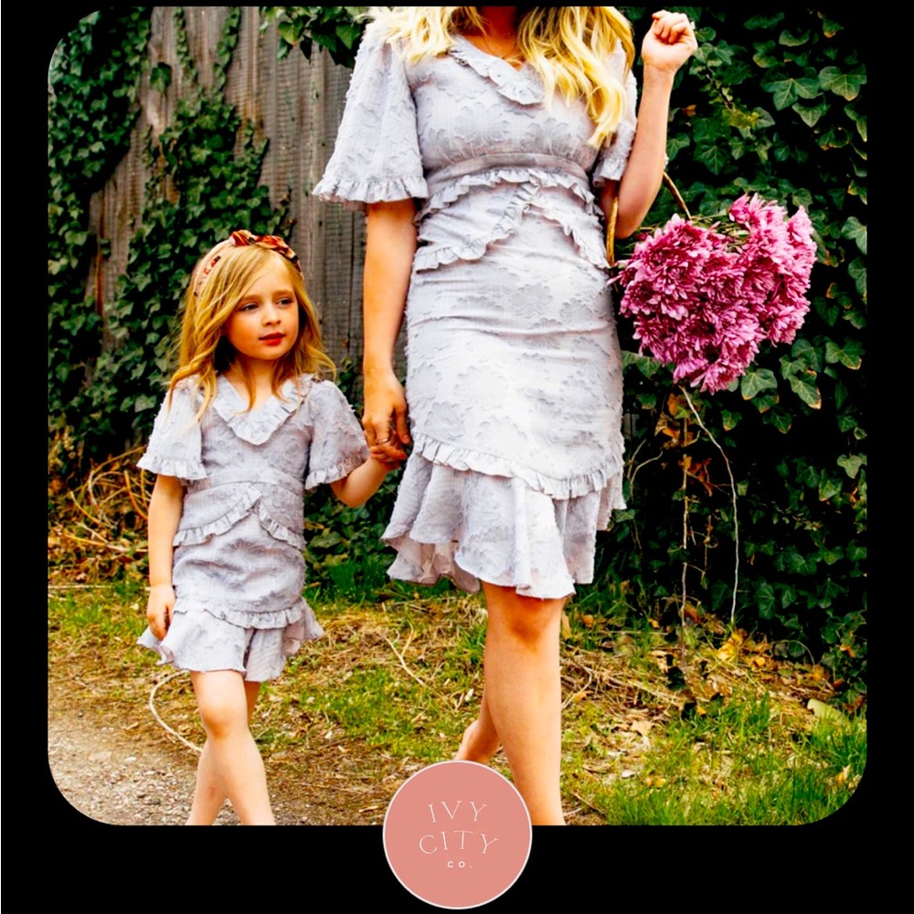 Iris Ruffle Dress - Ivy City Co